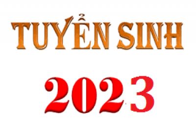 THÔNG BÁO TUYỂN SINH NĂM 2023