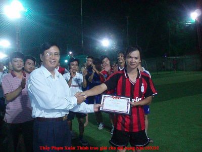 Trường TC Kinh Tế Kỹ Thuật Sài Gòn trên sân trong giải đấu