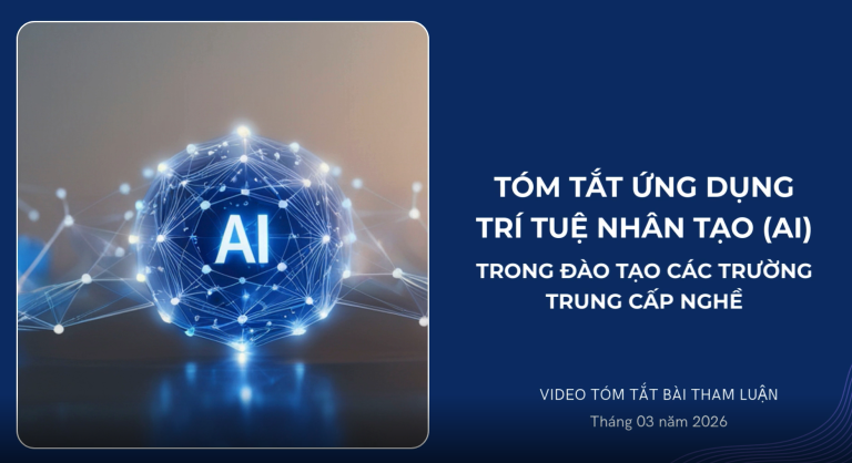 Tóm Tắt Ứng Dụng Trí Tuệ Nhân Tạo (AI) Trong Đào Tạo Các Trường Trung Cấp Nghề: Bước Tiến Đột Phá