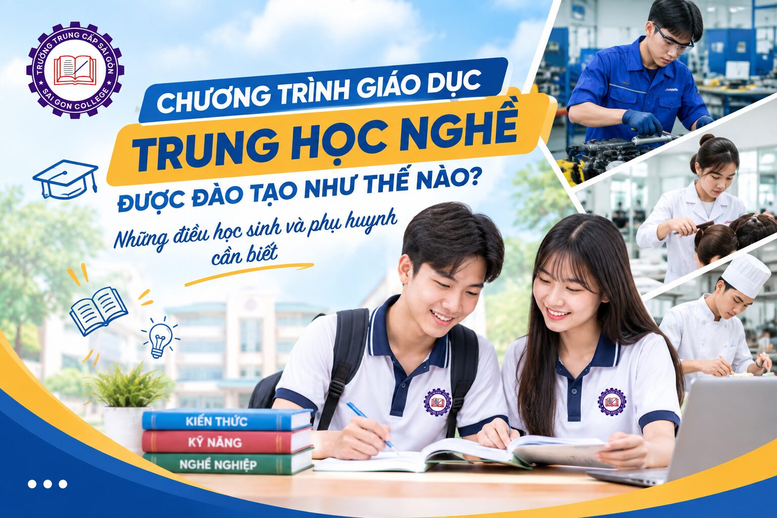 Chương trình giáo dục trung học nghề được đào tạo như thế nào năm 2026