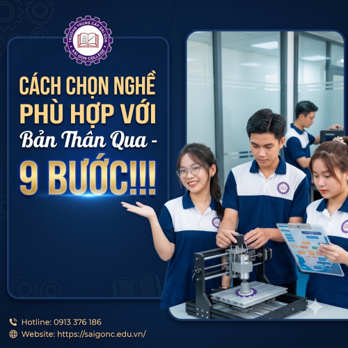 CÁCH CHỌN NGHỀ PHÙ HỢP VỚI BẢN THÂN QUA 9 BƯỚC!!!