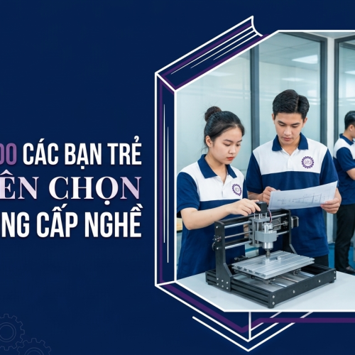 TOP 5 LÝ DO CÁC BẠN TRẺ ƯU TIÊN CHỌN HỌC TRUNG CẤP NGHỀ